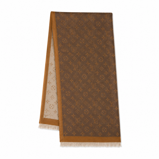 Bufanda Monogram Cognac